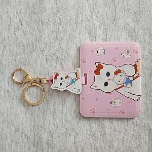 Hello Kitty / Mofusand Retractable ID Holder